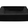 Bia Bed Bia Bed Royal Fluweel Hoes Hondenmand Zwart
