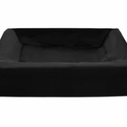 Bia Bed Bia Bed Royal Fluweel Hoes Hondenmand Zwart