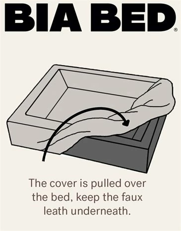 Bia Bed Bia Bed Skanor Hoes Hondenmand Beige 4 Bia Bed Bia Bed Skanor Hoes Hondenmand Beige - Afbeelding 4