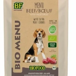 Biofood Biofood Organic Hond Rund Menu Pouch
