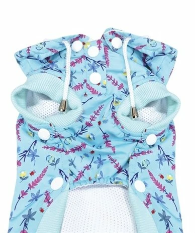 Croci Croci Regenjas Hond Lavendel Lichtblauw 3 Croci Croci Regenjas Hond Lavendel Lichtblauw - Afbeelding 3