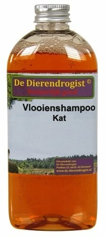 Dierendrogist Dierendrogist Vlooienshampoo Kat 1 Dierendrogist Dierendrogist Vlooienshampoo Kat