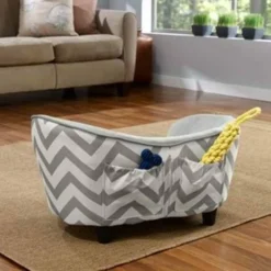 Enchanted Pet Enchanted Hondenmand Sofa Chevron Grijs -Trixie Verkoopwinkel enchanted pet enchanted hondenmand sofa chevron gr 2