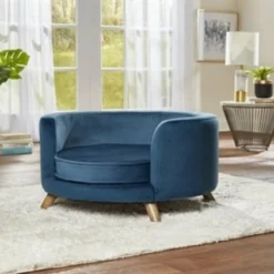 Enchanted Pet Enchanted Hondenmand / Sofa Rosie Peacock Blauw -Trixie Verkoopwinkel enchanted pet enchanted hondenmand sofa rosie peac 3