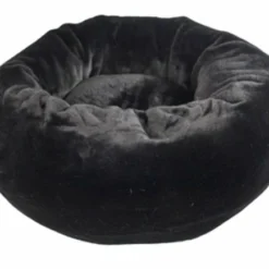 Foeiii Foeiii Hondenmand Cozy Pluche Relax Donut Zwart
