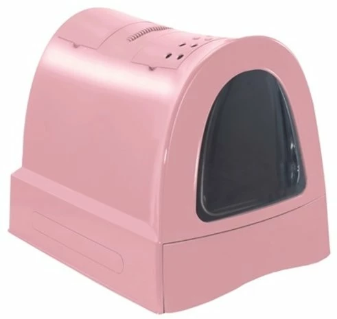 Imac Imac Kattenbak Zuma Met Schuiflade Roze 1 Imac Imac Kattenbak Zuma Met Schuiflade Roze
