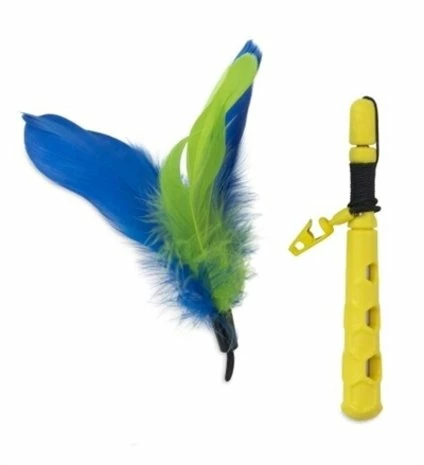 Jw Jw Cat Telescopic Flutter-ee Feather Kattenhengel 3 Jw Jw Cat Telescopic Flutter-ee Feather Kattenhengel - Afbeelding 3