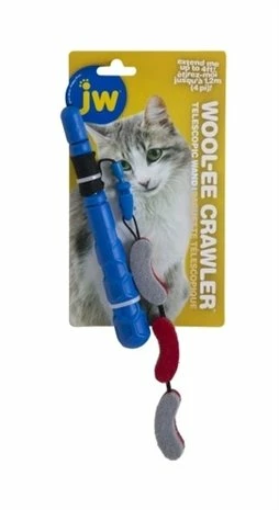 Jw Jw Cat Telescopic Wool-ee Crawler Kattenhengel 4 Jw Jw Cat Telescopic Wool-ee Crawler Kattenhengel - Afbeelding 4