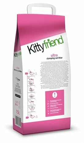 Kitty Friend Kitty Friend Ultra Kattenbakvulling 3 Kitty Friend Kitty Friend Ultra Kattenbakvulling - Afbeelding 3