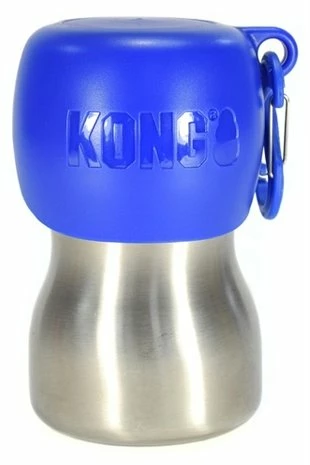 Kong Kong H2o Drinkfles Rvs Blauw 1 Kong Kong H2o Drinkfles Rvs Blauw