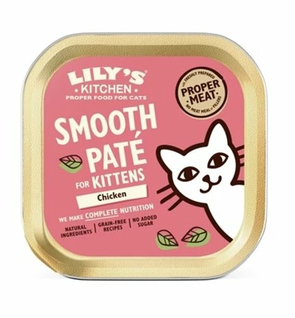 Lily's Kitchen Lily's Kitchen Cat Kitten Smooth Pate Chicken 1 Lily's Kitchen Lily's Kitchen Cat Kitten Smooth Pate Chicken
