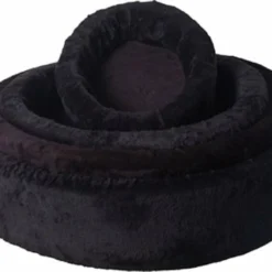 Merkloos Teddy Hondenmand Zwart