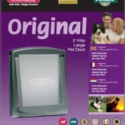 Petsafe Petsafe Hondenluik Large Zilver / Tranparant