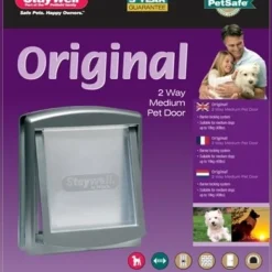 Petsafe Petsafe Hondenluik Medium Zilver / Tranparant