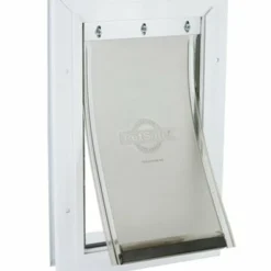 Voorkant -Trixie Verkoopwinkel petsafe petsafe kattenluik tot 7 kg aluminium wit 1