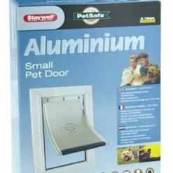 Voorkant 31 Petsafe Petsafe Kattenluik Tot 7 Kg Aluminium Wit