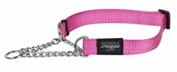 Rogz For Dogs Rogz For Dogs Fanbelt Choker Roze 1 Rogz For Dogs Rogz For Dogs Fanbelt Choker Roze