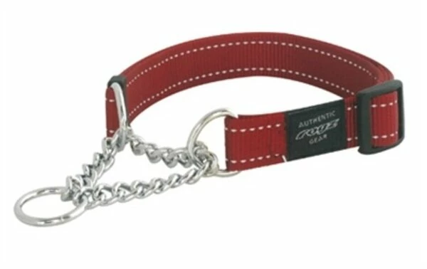 Rogz For Dogs Rogz For Dogs Lumberjack Choker Rood 1 Rogz For Dogs Rogz For Dogs Lumberjack Choker Rood
