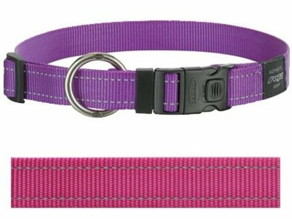 Rogz For Dogs Rogz For Dogs Lumberjack Halsband Roze 1 Rogz For Dogs Rogz For Dogs Lumberjack Halsband Roze