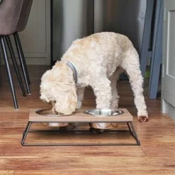 Rosewood Rosewood Voerbak Voerstandaard Slow Feeder Dubbel Hout / Metaal 7 Rosewood Rosewood Voerbak Voerstandaard Slow Feeder Dubbel Hout / Metaal -Trixie Verkoopwinkel rosewood rosewood voerbak voerstandaard slow feede 3