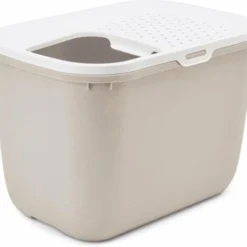 Savic Savic Kattenbak Hop In Mocca / Wit