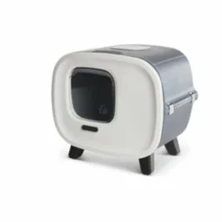 Savic Savic Kattenbak Mira Deluxe Antraciet / Wit