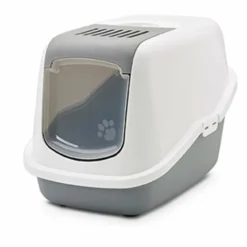 Savic Savic Kattenbak Nestor Grijs / Bruin