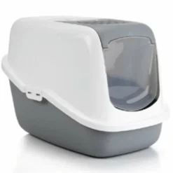 Savic Savic Kattenbak Nestor Grijs / Wit