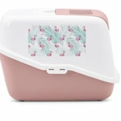 Savic Savic Kattenbak Nestor Impression Flamingo Roze / Wit 6 Savic Savic Kattenbak Nestor Impression Flamingo Roze / Wit -Trixie Verkoopwinkel savic savic kattenbak nestor impression flamingo r 2