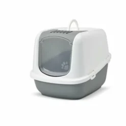 Savic Savic Kattenbak Nestor Jumbo Koudgrijs / Wit