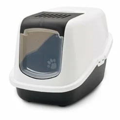 Savic Savic Kattenbak Nestor Wit / Zwart