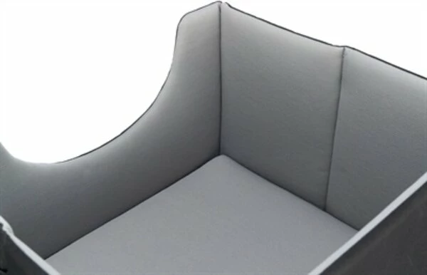 Trixie Trixie Autostoel Hond Zwart / Grijs 2 Trixie Trixie Autostoel Hond Zwart / Grijs - Afbeelding 2