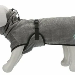 Trixie Trixie Badjas Hond Badstof Grijs -Trixie Verkoopwinkel trixie trixie badjas hond badstof grijs 3