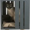 Trixie Trixie Be Nordic Kattenhuis Alva Antraciet / Zand