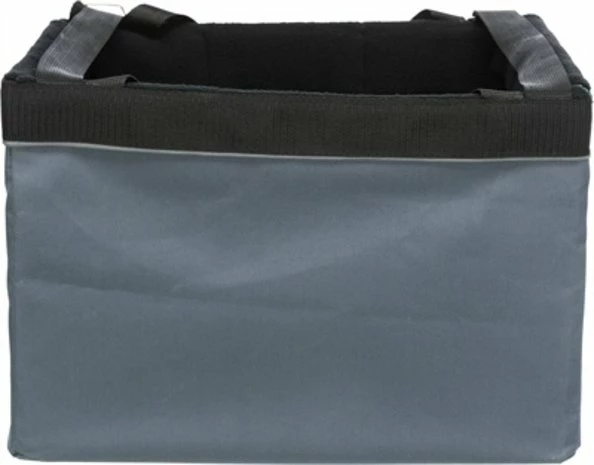 Trixie Trixie Fietsmand Voor Aan Stuur Nylon Grijs 3 Trixie Trixie Fietsmand Voor Aan Stuur Nylon Grijs - Afbeelding 3