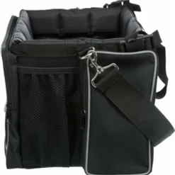 Trixie Trixie Fietsmand Voor Aan Stuur Nylon Zwart / Grijs 8 Trixie Trixie Fietsmand Voor Aan Stuur Nylon Zwart / Grijs -Trixie Verkoopwinkel trixie trixie fietsmand voor aan stuur nylon zwart 3