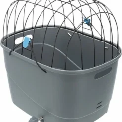 Trixie Trixie Fietsmand Voor Bagagedrager Met Draadkoepel Kunststof Grijs 8 Trixie Trixie Fietsmand Voor Bagagedrager Met Draadkoepel Kunststof Grijs -Trixie Verkoopwinkel trixie trixie fietsmand voor bagagedrager met draa 3