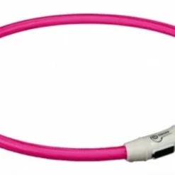 Trixie Trixie Halsband Hond Flash Lichthalsband Usb Tpu / Nylon Roze