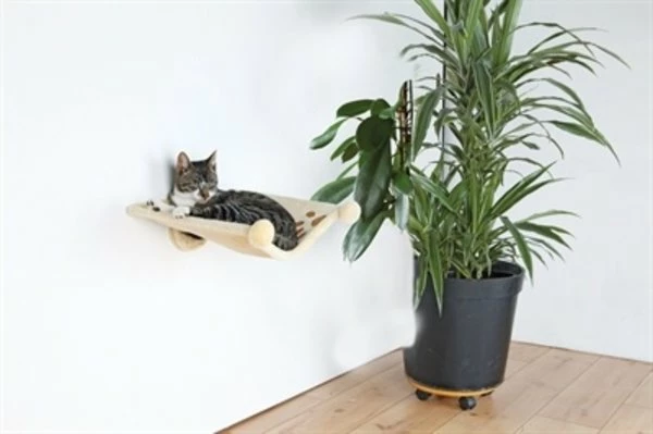 Trixie Trixie Hangmat Voor Aan De Muur Beige 2 Trixie Trixie Hangmat Voor Aan De Muur Beige - Afbeelding 2