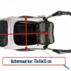 Trixie Trixie Hondenfietskar Opvouwbaar Grijs 9 Trixie Trixie Hondenfietskar Opvouwbaar Grijs -Trixie Verkoopwinkel trixie trixie hondenfietskar opvouwbaar grijs 4