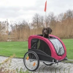 Trixie Trixie Hondenfietskar Zwart / Rood -Trixie Verkoopwinkel trixie trixie hondenfietskar zwart rood 2