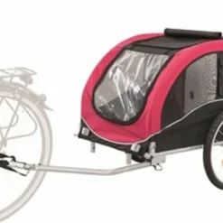 Trixie Trixie Hondenfietskar Zwart / Rood