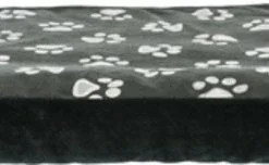 Nieuwe uitgaven 6 Trixie Trixie Hondenkussen Jimmy Zwart Met Pootprint