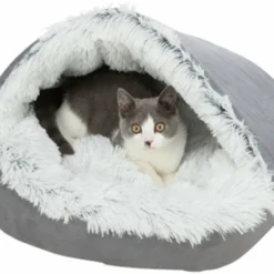 Trixie Trixie Hondenmand Donut Harvey Grijs / Wit-zwart -Trixie Verkoopwinkel trixie trixie hondenmand donut harvey grijs wit zw 3