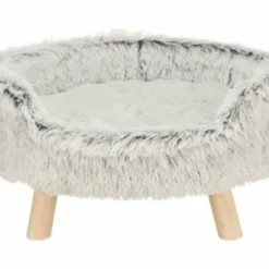 Trixie Trixie Hondenmand Sofa Harvey Ovaal Wit-zwart