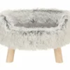 Trixie Trixie Hondenmand Sofa Harvey Rond Wit-zwart