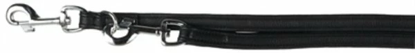 Trixie Trixie Hondenriem Politielijn Active Comfort Leer Zwart 1 Trixie Trixie Hondenriem Politielijn Active Comfort Leer Zwart