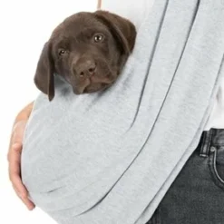 Trixie Trixie Junior Hondentas Buikdrager Lichtgrijs / Mintgroen -Trixie Verkoopwinkel trixie trixie junior hondentas buikdrager lichtgri 2