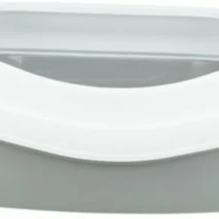 Trixie Trixie Kattenbak Primo Met Rand Grijs / Wit -Trixie Verkoopwinkel trixie trixie kattenbak primo met rand grijs wit 3