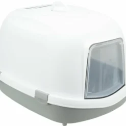 Trixie Trixie Kattenbak Primo Xxl Top Met Kap Grijs / Wit